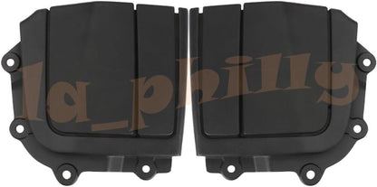 ya 4 8.8.2 RH&LH Retractable Top Deck Hinge Panel for BMW E93 M3 Convertible 2007-13 Black