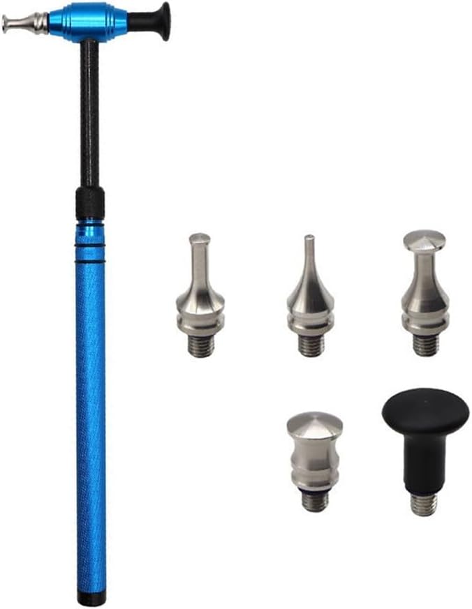 ya 4 8.14 Red car Body dent Removal and Repair Tools (Using tap Water Paint- Hammer Pencil Hail)