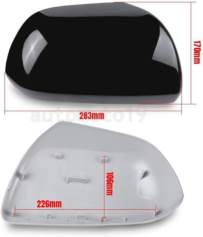 ya 11 9.14 baidiRight Passenger Side Rearview Mirror Cap Cover for Toyota Highlander 2009-13 14