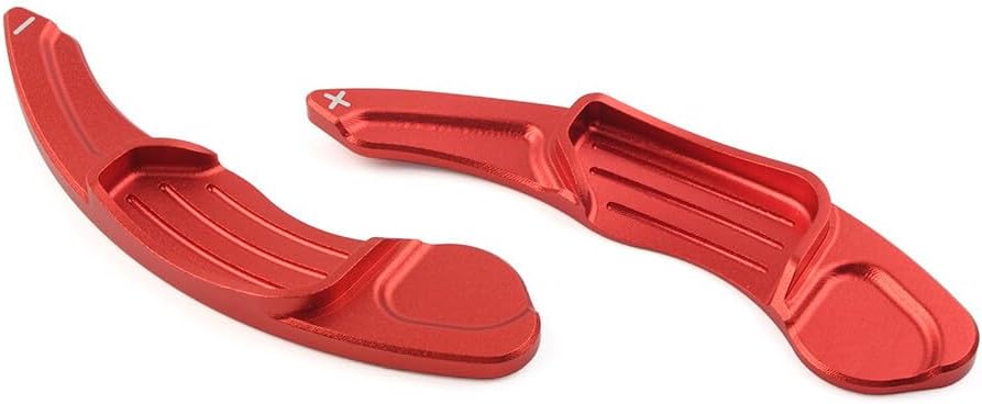 ya 4 8.8.2 for Ford Fusion Mondeo Taurus Red Steering Wheel Shift Paddle Shifter Extension