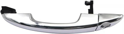 ya 10 9.16 baidi Front Driver Side Outside Door Handle w/Keyhole for Hyundai Sonata 2015-2019