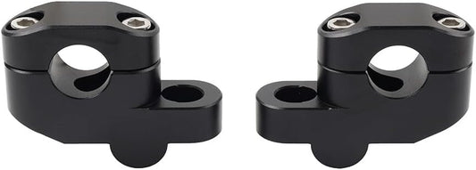 ya 4 8.10 7/822mm Offset Handlebar Clamp Mount Riser Fit for Honda for Suzuki for Yamaha Black