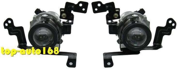 ya 9 10.24 Halogen Front Bumper Fog Lights Kit w/Cable for Hyundai Accent 2018 2019 2020