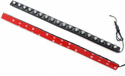 ya 3 8.24 baidi Bright 18 LED Eagle Eye DRL Flexible Strip Waterproof Daytime Running Fog Light