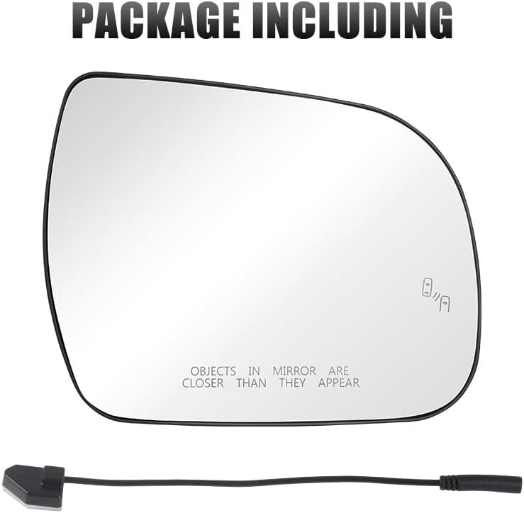ya 2 8.15 Passenger Side Heated Mirror Glass W/Blind Spot For 2011-2020 for Toyota for SIENNA New