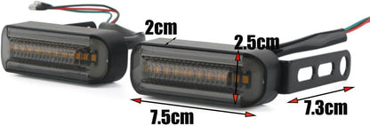 ya 4 8.14 Motorcycle LED Turn Signal Flow Light for Harley Dyna Sportster 883 XL1200