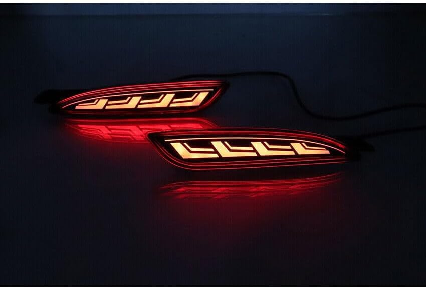 ya 10 9.16 zhengce LED Rear Fog Light Tail Bumper brake Light Signal Set for Mazda CX-5 CX5 22
