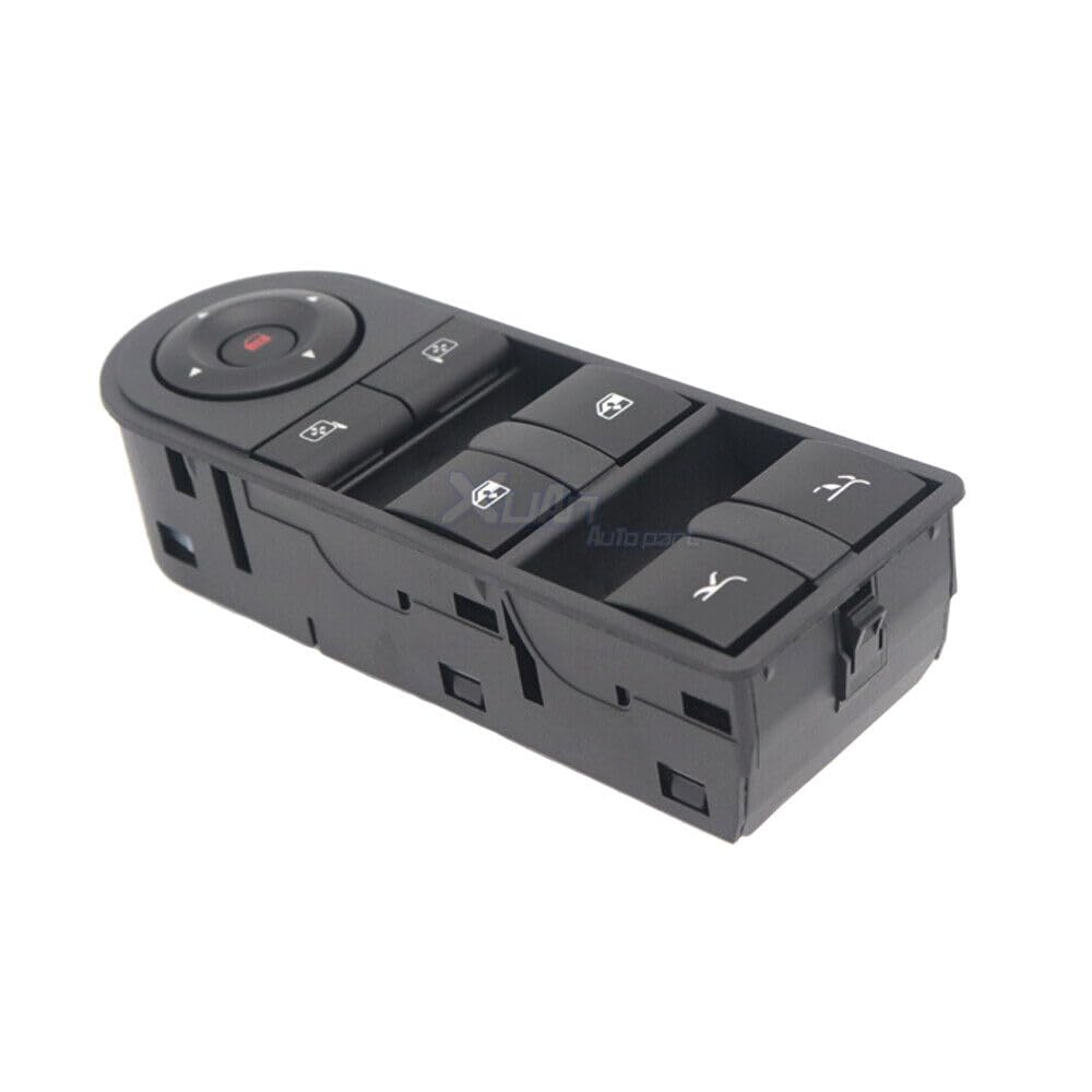 ya 4 8.8 93162636 for Vauxhall for Opel 2004-2016 Power Window Lifter Master Switch Button