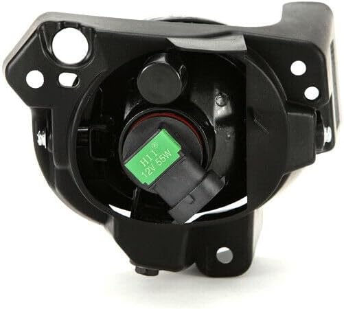 ya 2 8.15 A pair of transparent lens fog light set with baffle and wire switch suitable for Mazda 3 2014-2016