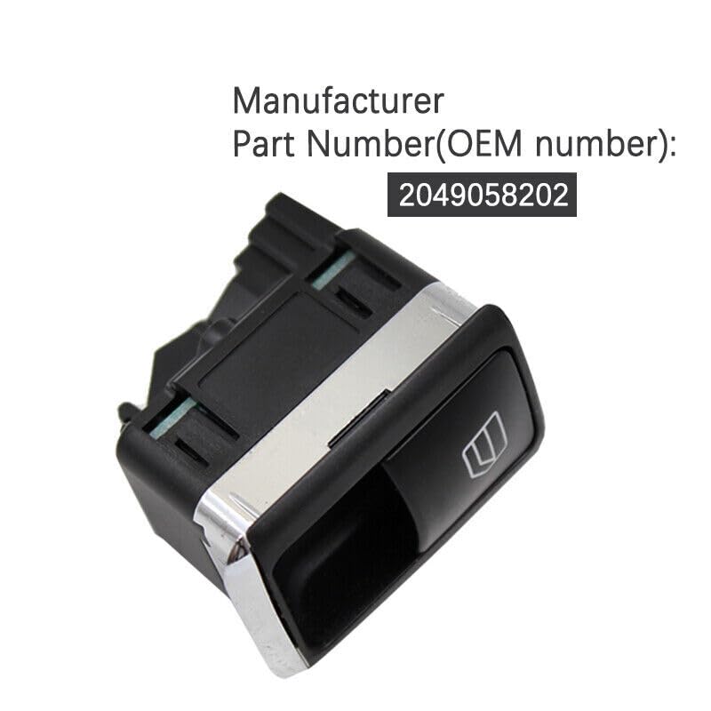 ya 5 8.10 Passenger Window Control Switch for Mercedes C250 C300 C350 C63 W204 2049058202