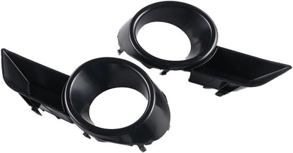ya 9 10.24 1Pair Front Bumper Fog Light Lamp Cover Grille for Toyota Highlander 2008-2010