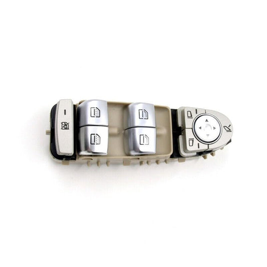 ya 5 8.10 Left Power Window Switch Beige for Mercedes-Benz W205 C180 C200 X253 GLC200 GLC260 GLC300
