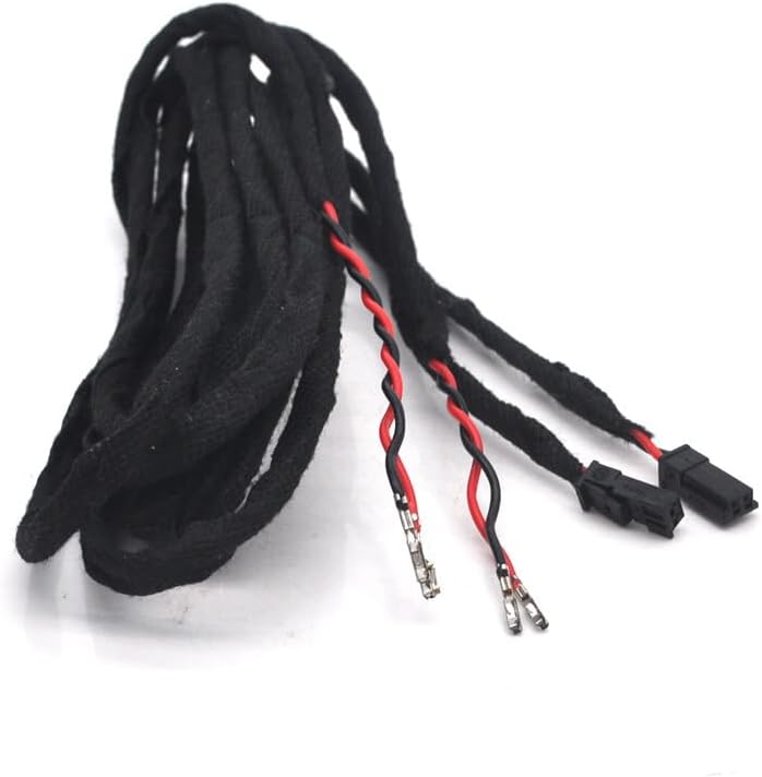 ya 5 8.10 2x Retrofit Door light Cable step courtesy for BMW E87 E90 E60 E63 E70 E91 E92