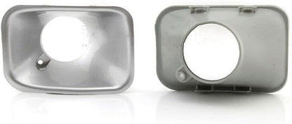 ya 2 8.15 A pair of front bumper fog light protective covers suitable for Mitsubishi PAJERO MONTERO V32 V33 V43