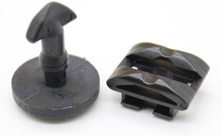 ya 4 8.8.2 for Land Rover Discovery 3 & 4 Bumper Tow Eye Cover Clips with Grommets Set of 4