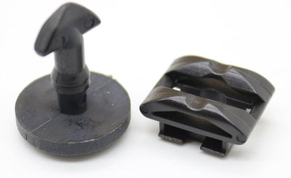 ya 4 8.8.2 for Land Rover Discovery 3 & 4 Bumper Tow Eye Cover Clips with Grommets Set of 4