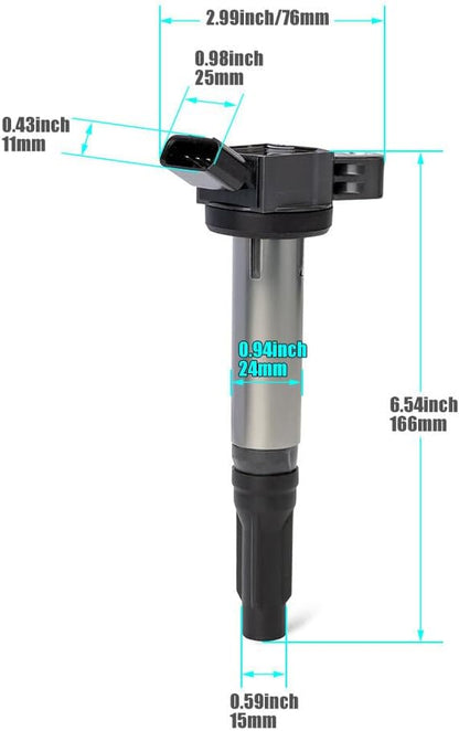 ya 9 10.24 6-pack ignition coil for Toyota Camry for RAV4 for AVALON for Lexus RX350 ES350 UF487-