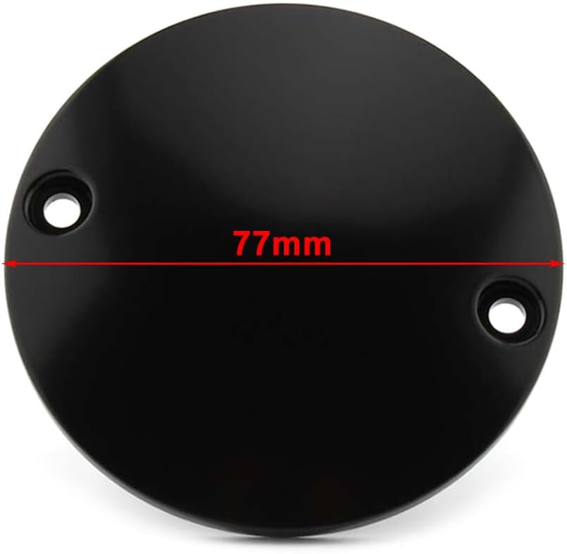 ya 2 8.15 FIT for Harley Timing Ignition Timer 2Hole Chrome Domed Point Cover Softail Bigtwin