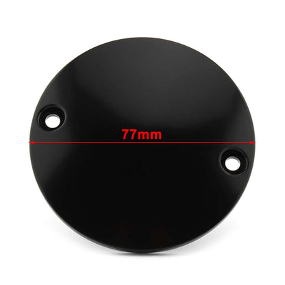 ya 4 8.8.2 FIT Harley Timing Ignition Timer 2Hole Chrome Domed Point Cover Softail Bigtwin