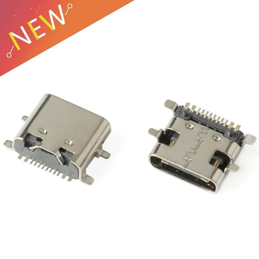 ya 16 10.20 baidi 10/20/50Pcs USB Type-C 16pin Female Connector Charging Socket Mobile one