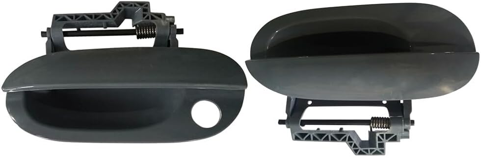 ya 9 10.24 2Pcs Outside Front Door Handle Non-Remote Lock Left+Right for 5 Series E39
