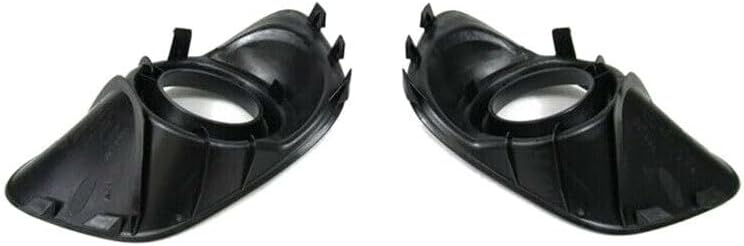 ya 10 9.16 zhengce 1Pair Left+Right Fog Light Trim Fog Lamp Bezel Cover for Jeep Compass 2011-