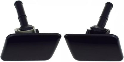 ya 12 10.8 baidi 2Pcs For 2011-2015 I40 Headlight Washer Nozzle Cover Cap Unpainted Left+Right