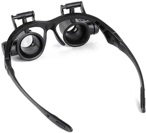 ya 26 10.21 baidi Eyeglass Repair Magnifier Clock Repair Watch with LED Lights 10x15x 20x 25x-1