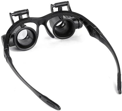 ya 26 10.21 baidi Eyeglass Repair Magnifier Clock Repair Watch with LED Lights 10x15x 20x 25x-1