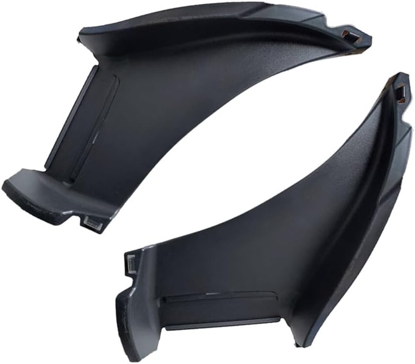 ya 27 10.13 baidi One Pair Front Bumper Air Duct Cover Left Right for X5 F15 2014-2018 Black