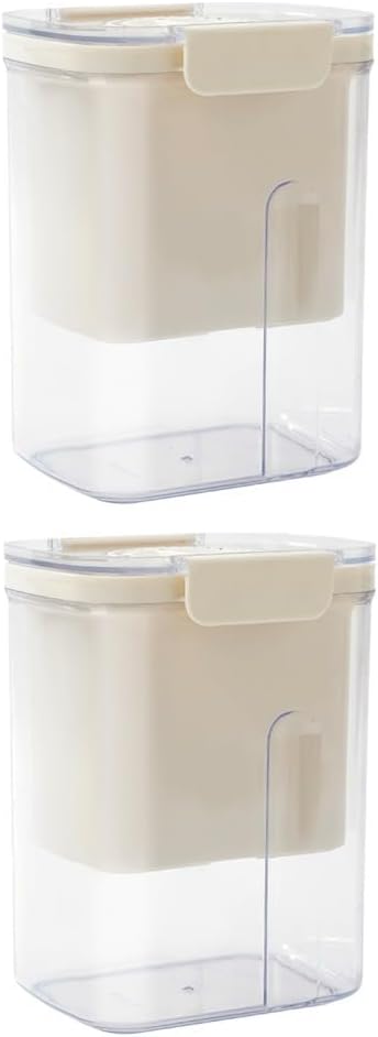 ya 14 9.20 baidi 2pcs Yogurt Strainer: Thick k Yogurt Milk Filter - Food Strainer With Fine-1