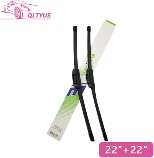 ya 2 8.15 Wiper Blade Front Left+Right 22+22 2-Piece Set 