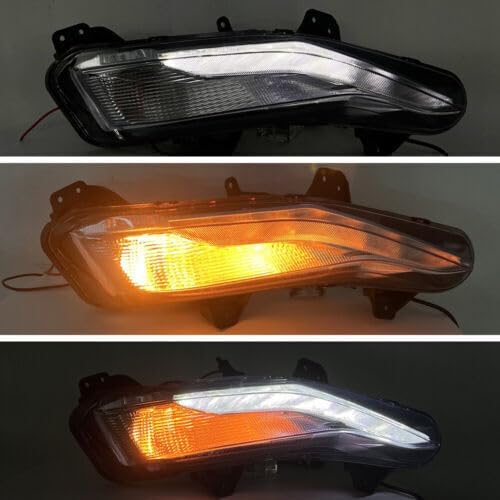 ya 2 8.15 Right front drive side fog light LED daytime running light suitable for Malibu 2019-2021