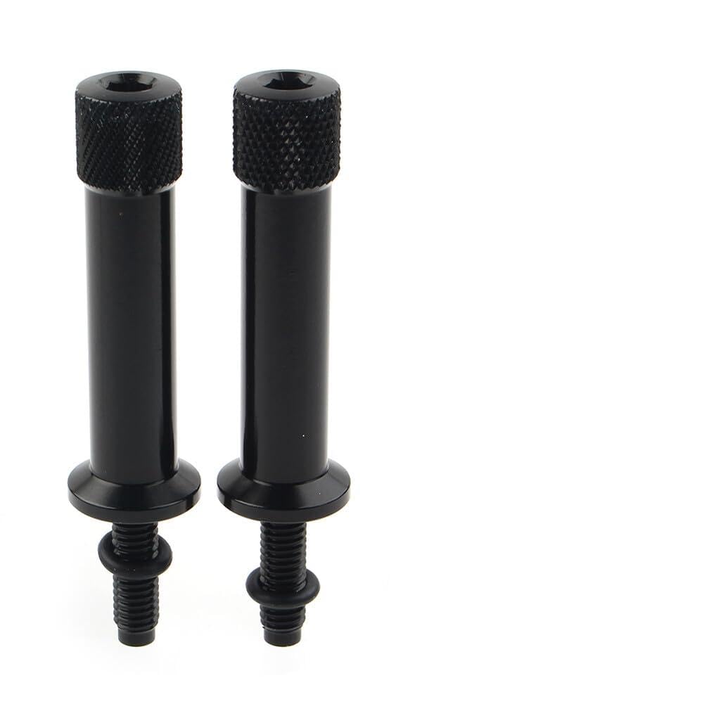 ya 2 8.15 2X Black for SEAT Bolts Long Tool Fit Sc for Ram bler 865 2006-15 Thruxton 865 04-15