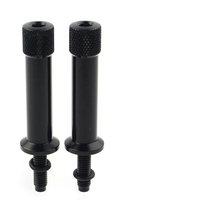 ya 2 8.15 2X Black for SEAT Bolts Long Tool Fit Sc for Ram bler 865 2006-15 Thruxton 865 04-15