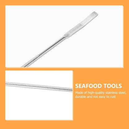 ya 14 9.20 baidi 12 PCS Multi-function Needle Travel Oyster Pick Seafood Handling Tool Crab Fork-1