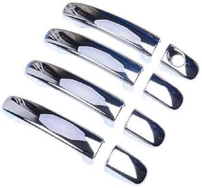 ya 2 8.15 Chrome Style Outdoor for Smart Door Handle Protector Cover Trim Fits for Ford Ranger 2015-2022
