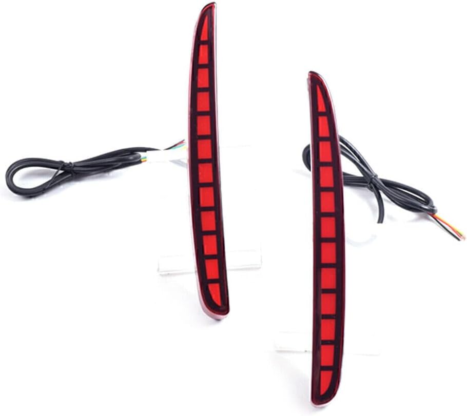 ya 13 9.15 baidi Sequential Reflector LED Brake Light Fog Light for Honda Civic Hatchback 17