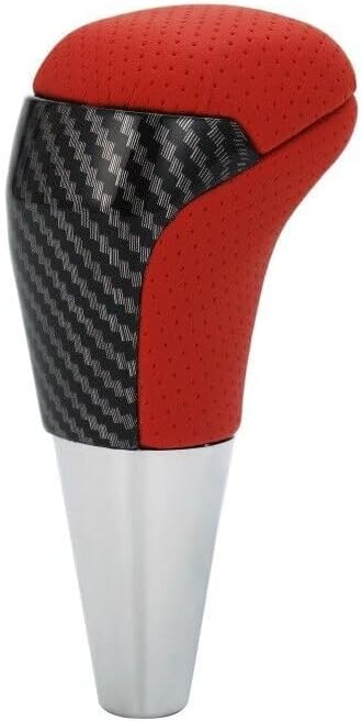 ya 4 8.14 Red & Carbon Fiber Gear Shift Knob for Toyota Tacoma for 4Runner Sequoia Tundra TRD