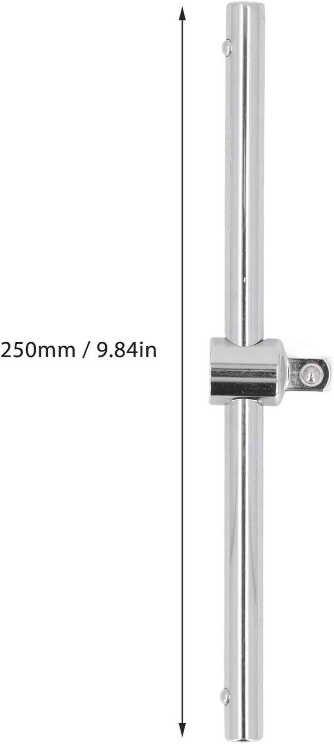 ya 14 9.20 baidi Drive Sliding Wrench Breaker Bar 1/2in T Handle Socket Hand Tool 250mm-1