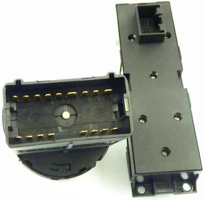 ya 9 10.24 Suitable for VW for Jetta for Golf MK4 for Bora Chrome Headlight Main Windo
