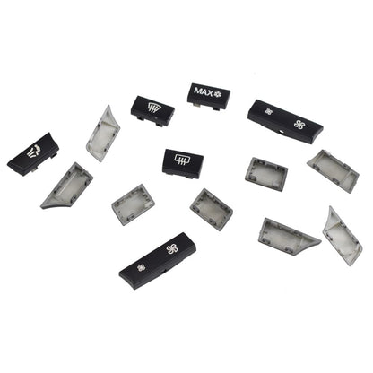 ya 8 8.24 baidi 14x A/C Heizung Schalter Tasterkappen Reparatursatz F¨¹r for BMW F01 F10 F11 F07 Set