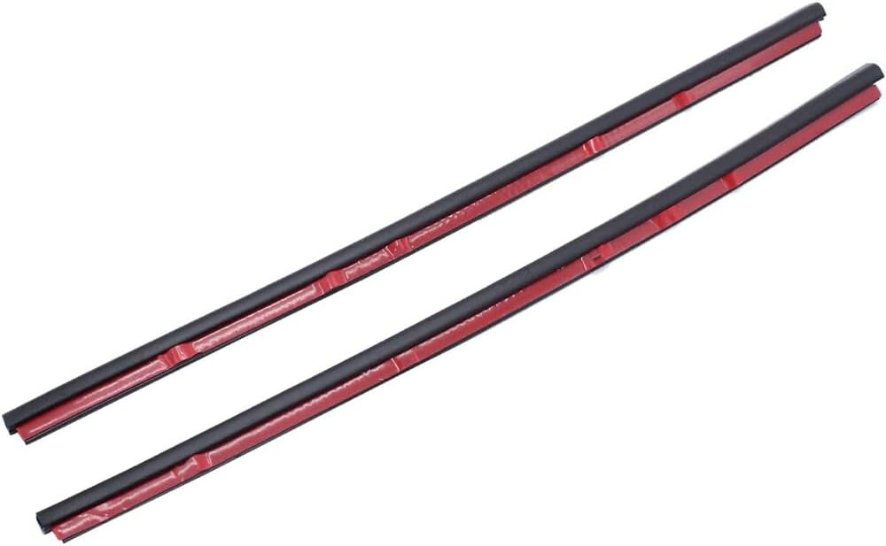 ya 4 8.8.2 A pair of window glass rubber sealing rings 8200341503 suitable for Renault for Clio III 3 doors 2005-2014