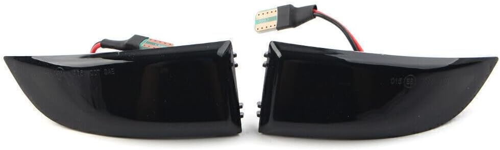 ya 11 9.14 baidiScenic Fluence LED Dynamic Turn Signal Side Mirror Light for Renault Megane MK3
