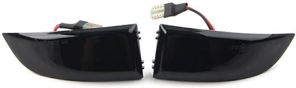 ya 11 9.14 baidiScenic Fluence LED Dynamic Turn Signal Side Mirror Light for Renault Megane MK3