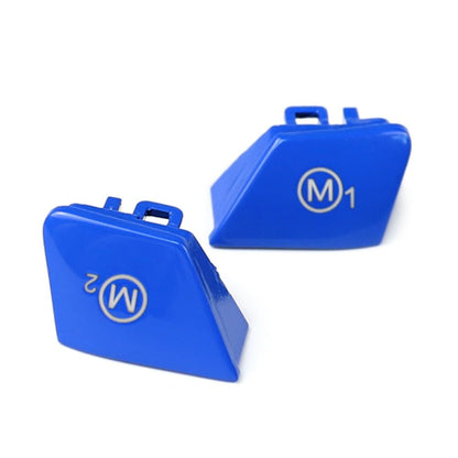 ya 5 8.24 baidi Fit for BMW 1 2 3 4 5 6 Series X5 Steering Wheel M1 M2 Mode Switch Button Cover Blue