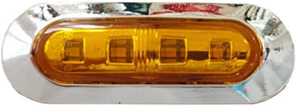 ya 14 9.20 zhengce 10 pieces of amber SMD 4 LED truck side marker lights, gap lights, trailer-1