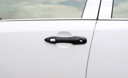 ya 5 8.10 4X Piano Black Exterior Side Door Handle Cover Trim for Toyota for Corolla 2020-2024