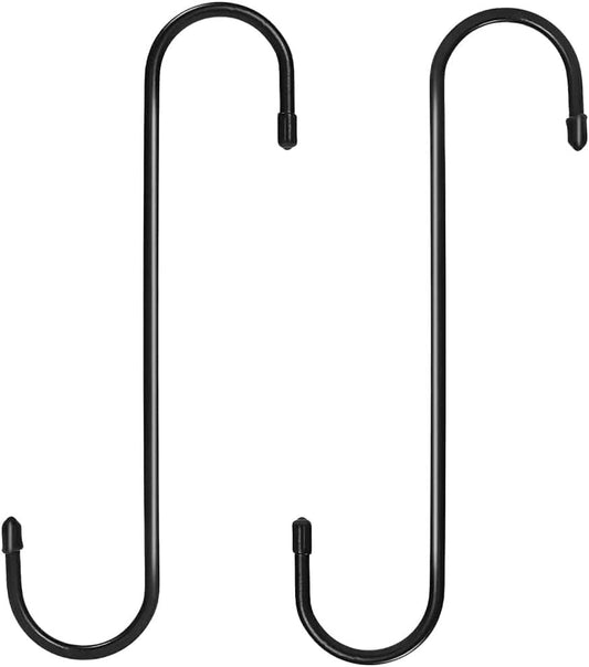 ya 4 8.14 2-Pack Brake Caliper Hooks Powder Coated Steel Black (Set of 2)