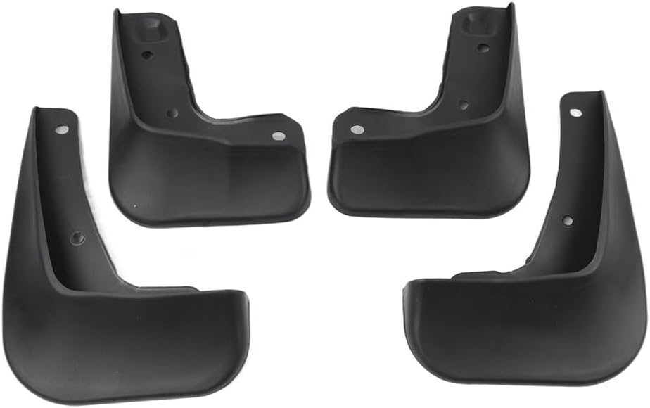 ya 4 8.10 Mud Guards Splash 4 Piece Front and Rear for 2008-2013 for Mitsubishi Lancer Sedan